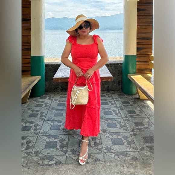 Anne Klein Dresses & Skirts - Anne Klein Eyelet Dress (10)